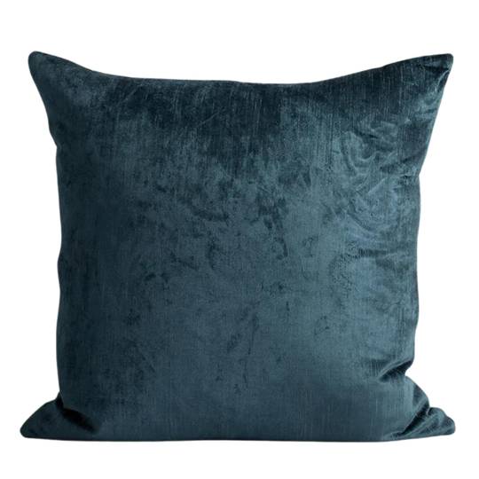 Bromley Cushion with Feather Inner - Adriatic 55cm